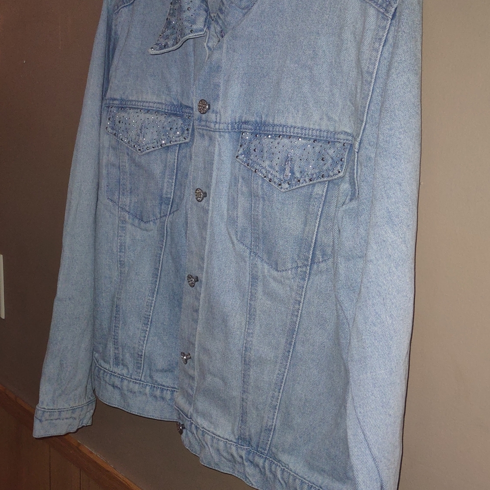 Christine Alexander Light Blue Denim Jacket